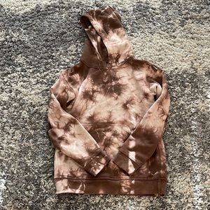 lululemon all yours hoodie *earth dye, size 6